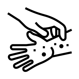 Illustration of two hands reaching towards each other on a white background | AiPro tablets benefit image 1