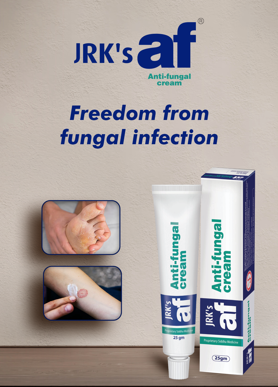 JRK's AF anti-fungal cream for fungal infections