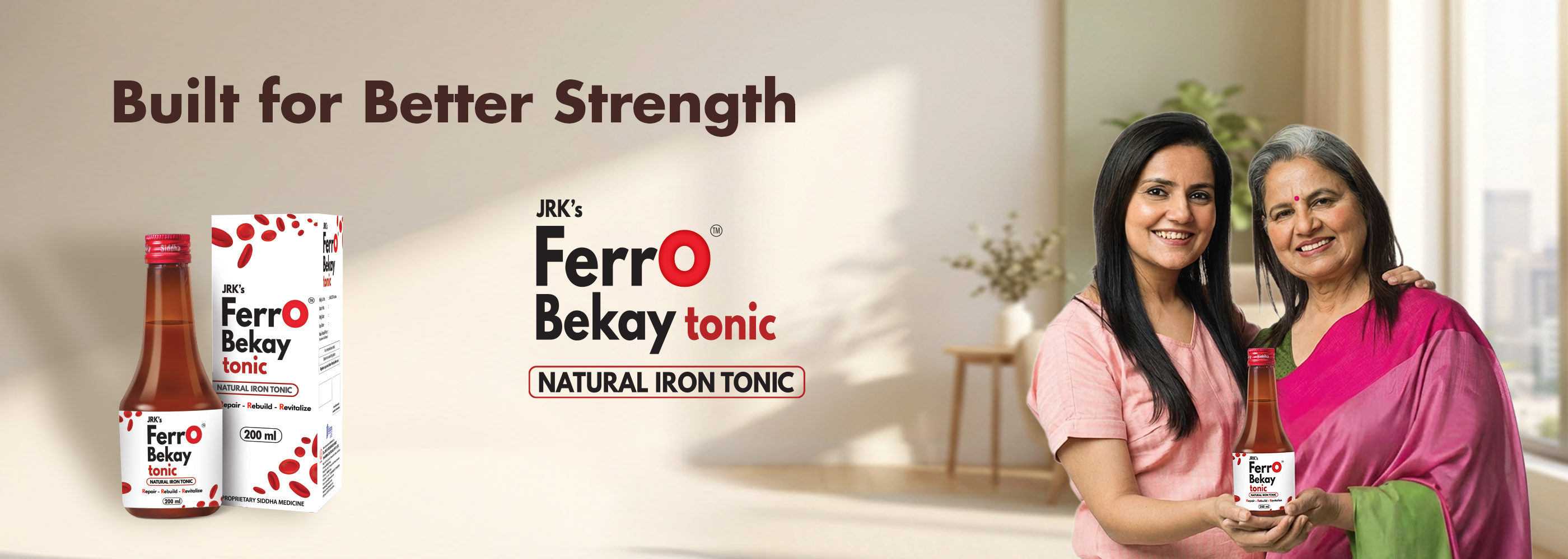 JRK's ferro bekay tonic | Natural iron tonic | Best iron deficiency tonic 