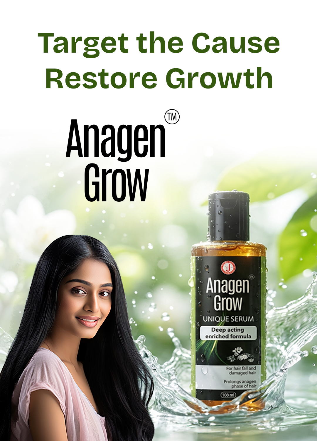 Hair growth serum | Anagen grow unique hair growth serum