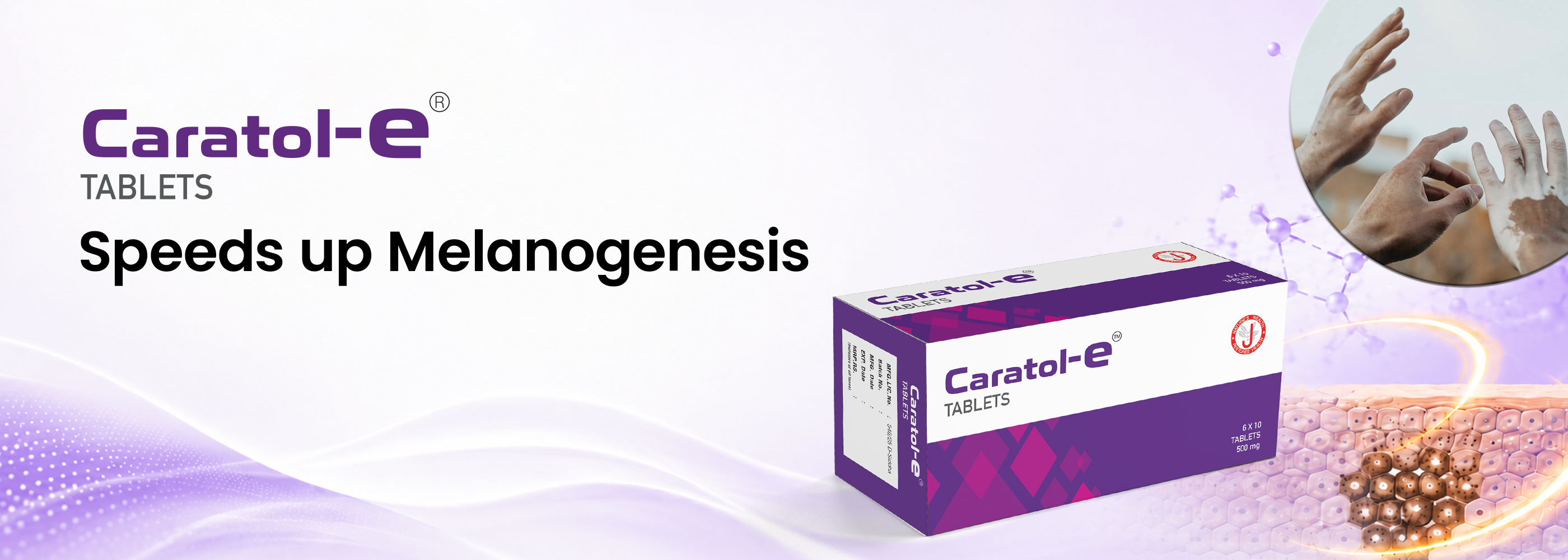 Caratol-e tablet for vitiligo 
