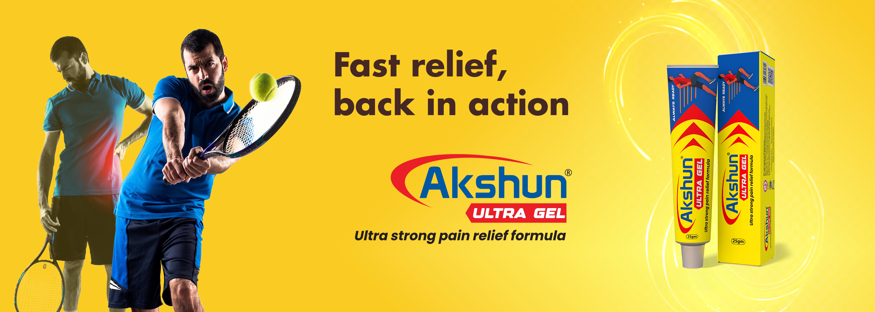 Akshun Ultra Gel | Pain relief gel
