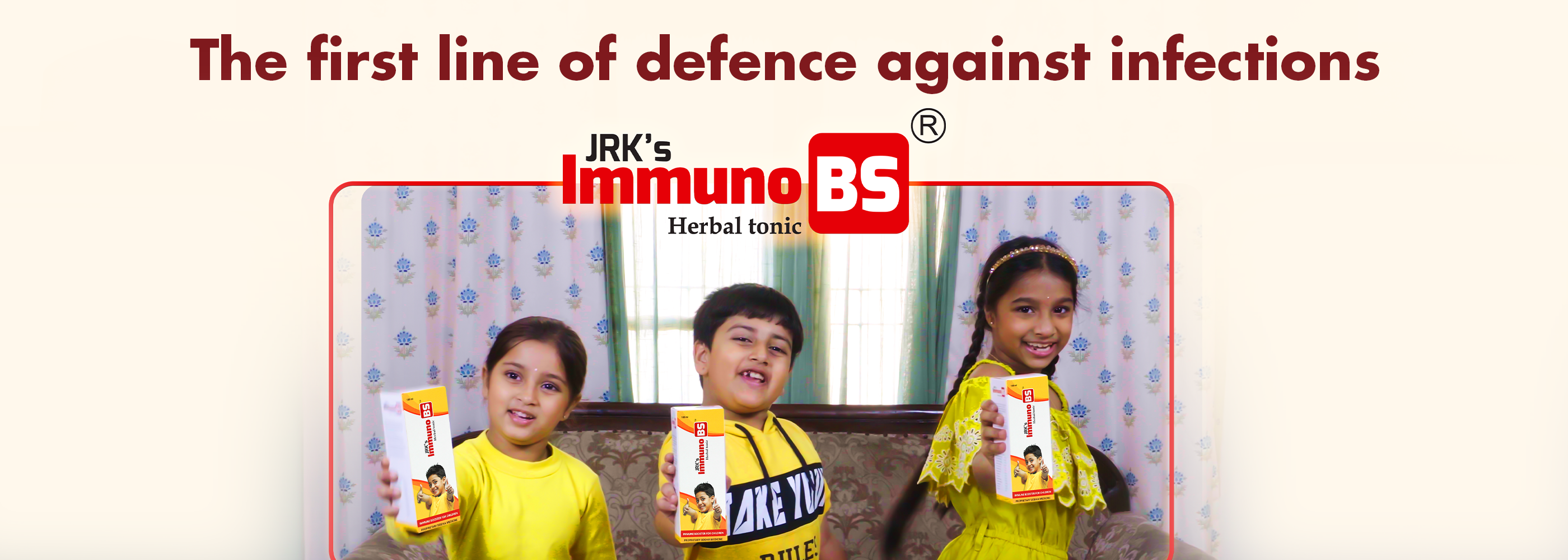  JRK's Immuno BS Herbal tonic | Immune booster syrup for children 

