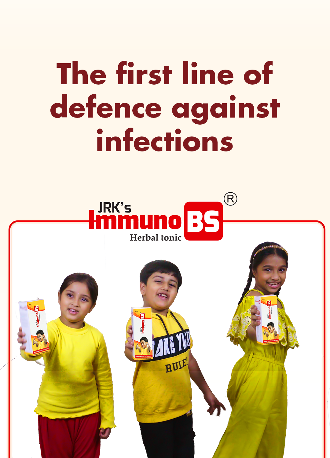  JRK's Immuno BS Herbal tonic | Immune booster syrup for children 