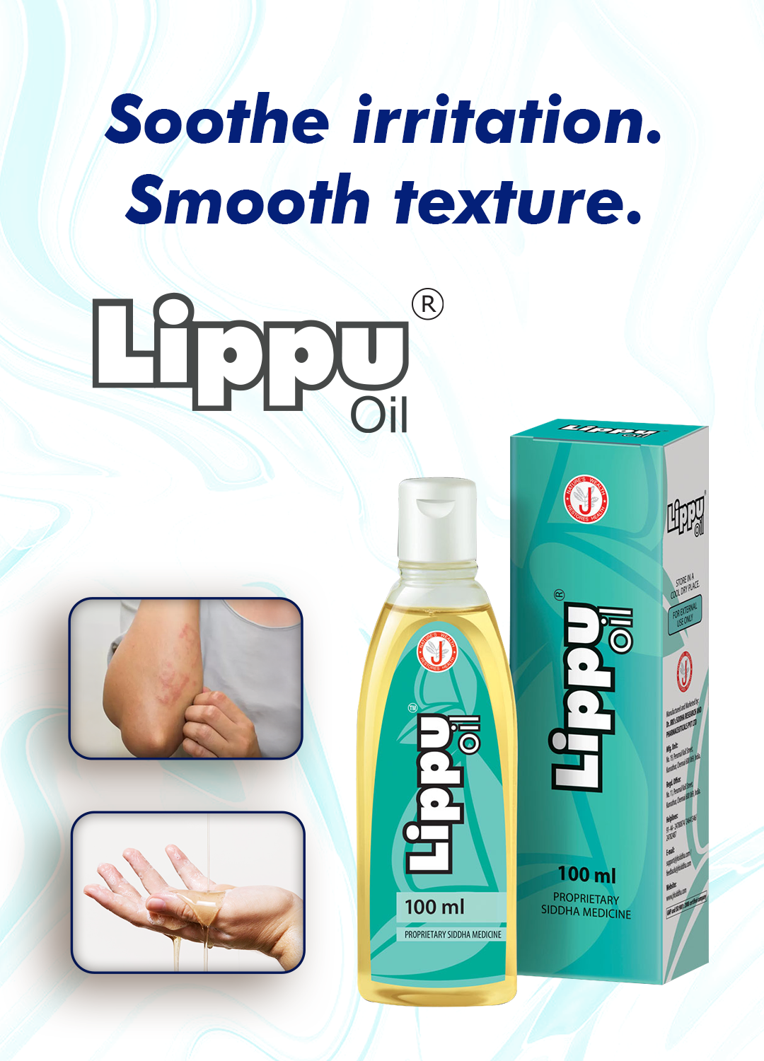 Lippu Oil for Dry skin & eczema