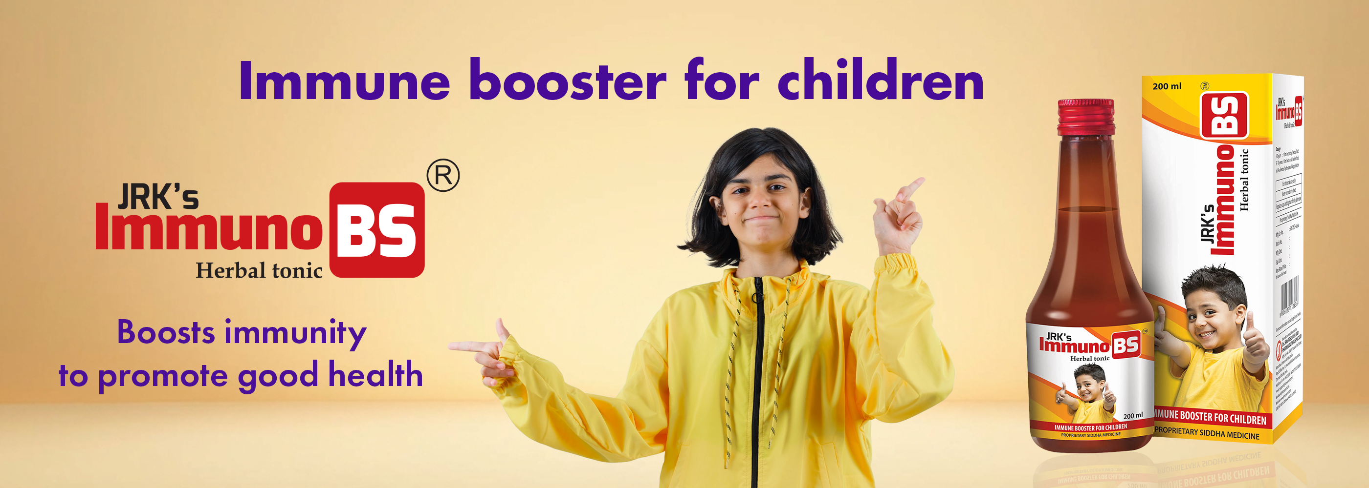 Best immunity booster for children's | JRK's immuno BS herbal tonic 
