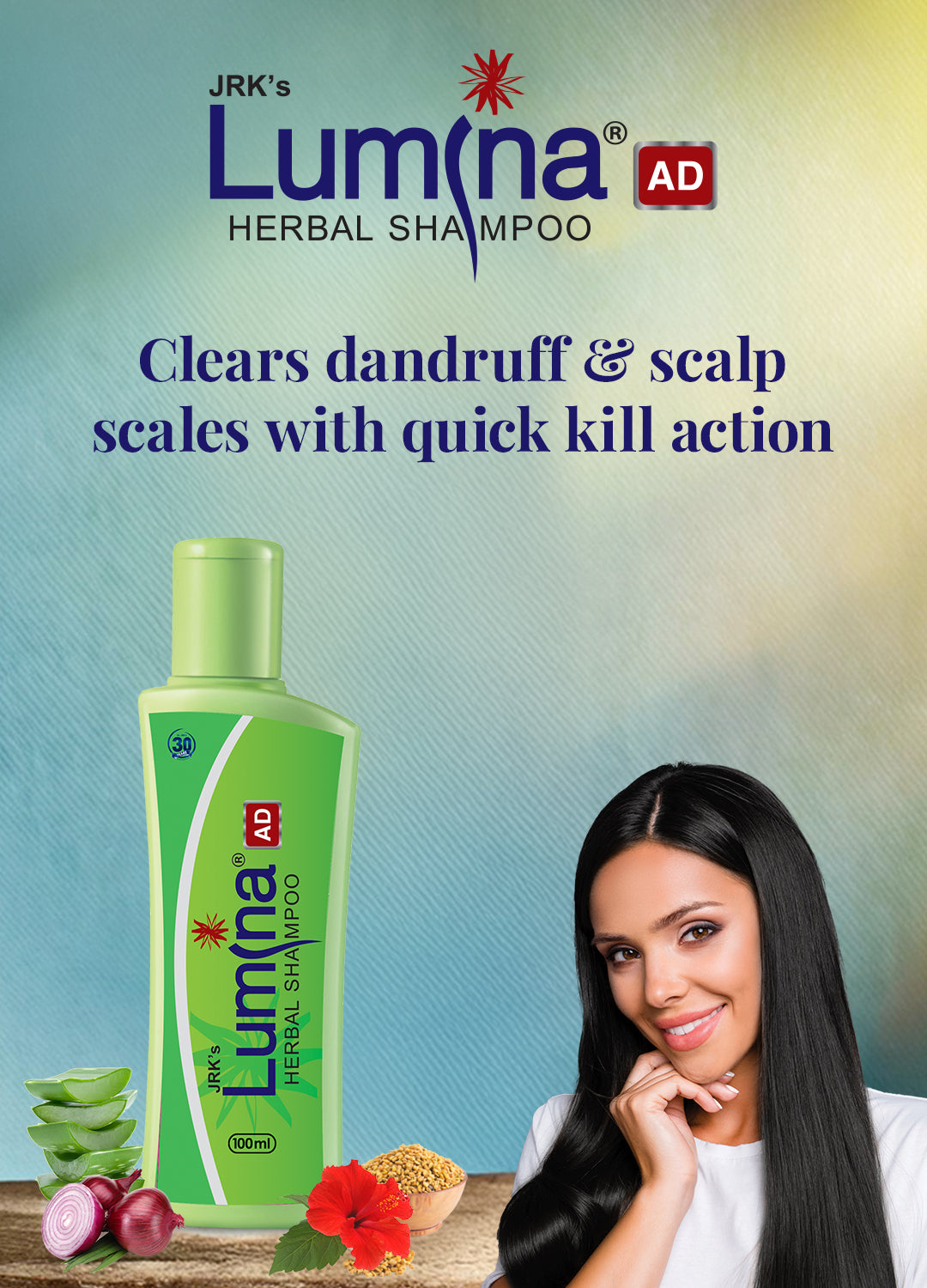 Lumina shampoo, Lumina AD herbal Shampoo