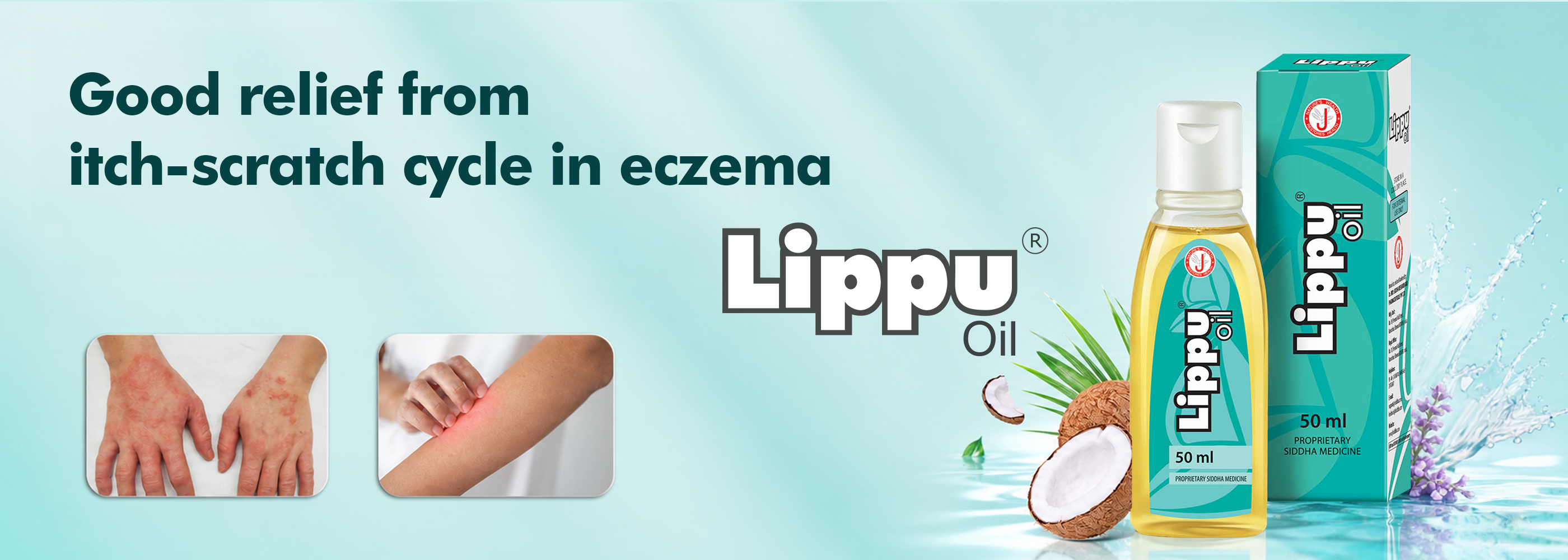 Lippu Oil For Eczema, hyperkeratosis, lichen planus relief